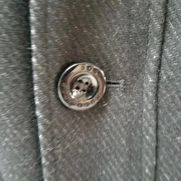 Hugo Boss Cossam Virgin Wool Viscose Coat XL - Picture 10 of 16